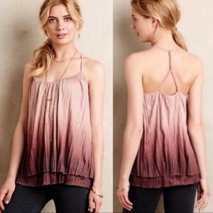 ANTHROPOLOGIE AKEMI +KIN Ombre Layered Raceback Top